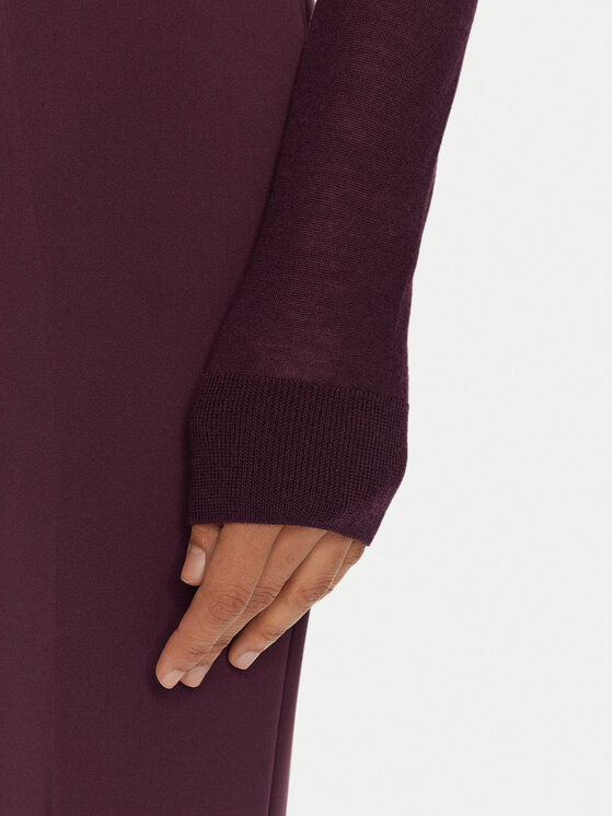 Elisabetta Franchi Elisabetta Franchi Гольф MK-25S-47E2 Бордовий Regular Fit