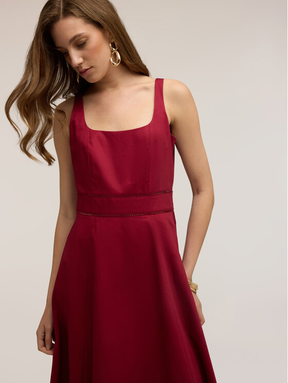 Motivi Motivi Vestito da giorno 7033Q003567N036 Rosso A-Line Fit