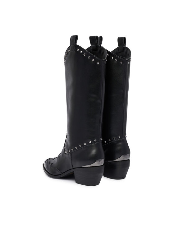 Just Cavalli Just Cavalli Kovboju apavi 81RA3S57 ZPC31 Melns
