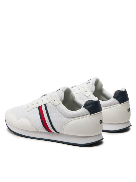 Tommy Hilfiger Tommy Hilfiger Sneakers Lo Runner Mix FM0FM04958 Weiß