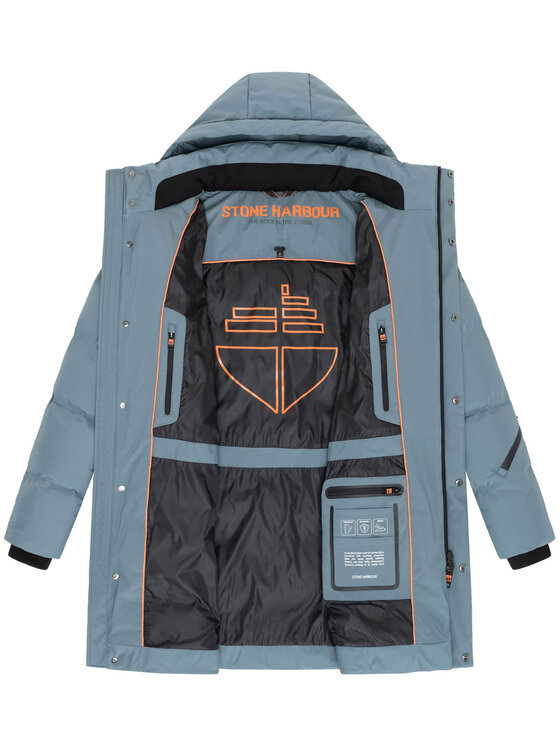 Stone Harbour Stone Harbour Kurtka zimowa Thadeek Niebieski Regular Fit