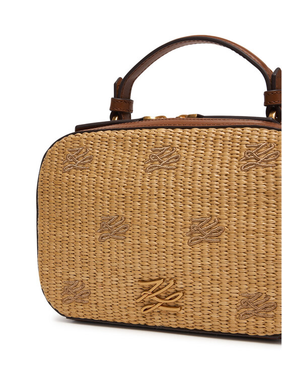 KARL LAGERFELD KARL LAGERFELD Kabelka B2W30041 Tmavě hnědá