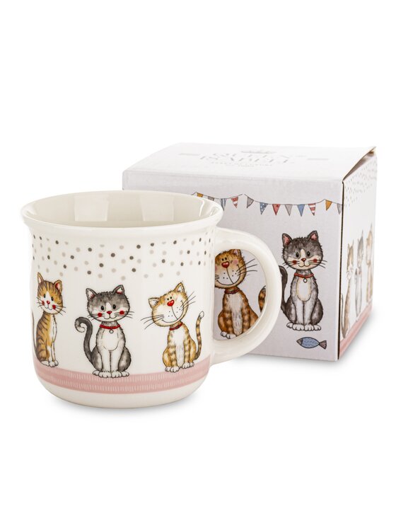 MIAhome MIAhome Kubek porcelanowy GATTINI-4 Biały