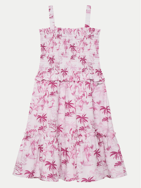 Guess Guess Kleid für den Alltag J5GK12 WG5S2 Bunt Regular Fit