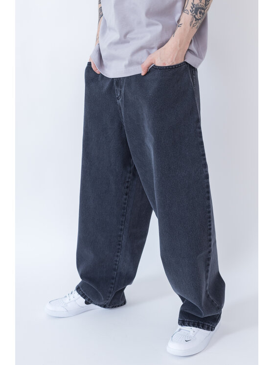 Kamuflage Kamuflage Jeansy Way Too Big Czarny Baggy Fit