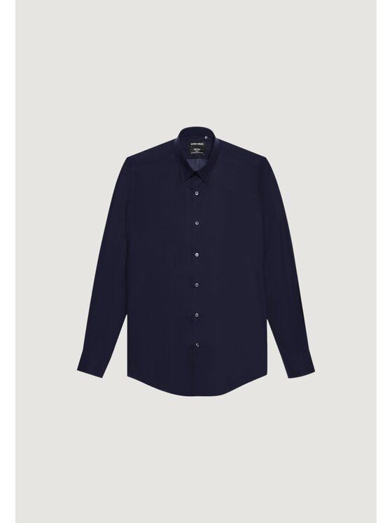 Antony Morato Antony Morato Camicia NAPOLI Blu Casual Fit