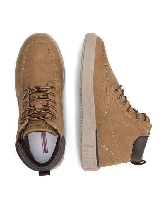 U.S. Polo Assn. U.S. Polo Assn. Schnürschuhe PYRO002M/CUY1 Braun