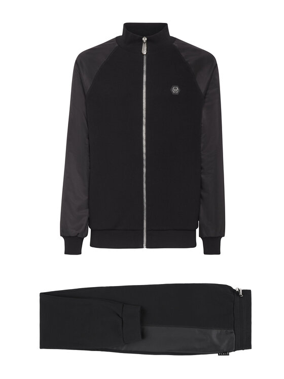 PHILIPP PLEIN PHILIPP PLEIN Sada top a nohavice 2091 Čierna Regular Fit