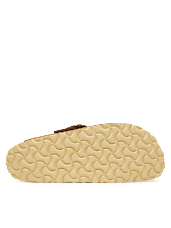 Birkenstock Birkenstock Klapki Boston Big Buckle Hex 1030446 Brązowy