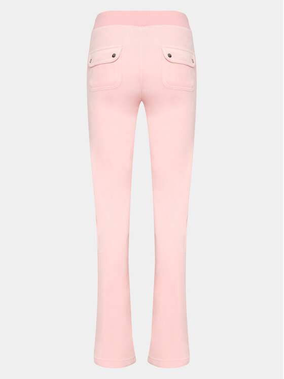 Juicy Couture Juicy Couture Spodnie dresowe Del Ray JCAP180 Różowy Regular Fit