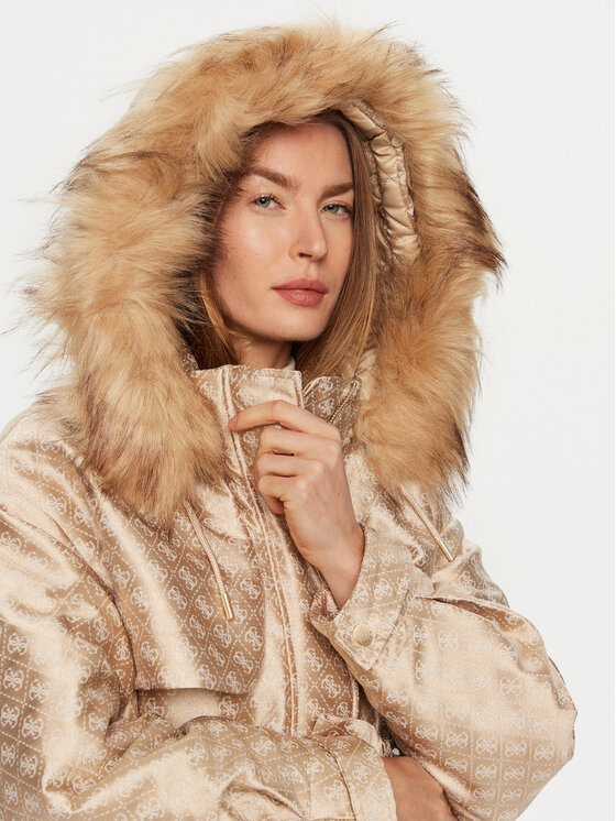 Guess Guess Parka W4BL35 WFIR2 Beež Regular Fit