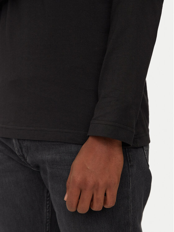 Calvin Klein Calvin Klein Longsleeve K10K114343 Czarny Regular Fit