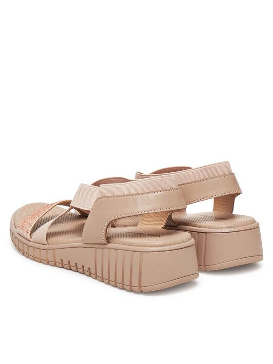 Clara Barson Clara Barson Sandalen R24AW02800 Beige