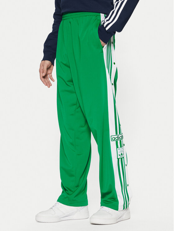 adidas adidas Teplákové kalhoty Adibreak JP3762 Zelená Regular Fit