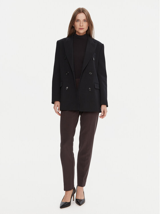 Joseph Ribkoff Joseph Ribkoff Medžiaginės kelnės 144092F25 Ruda Slim Fit