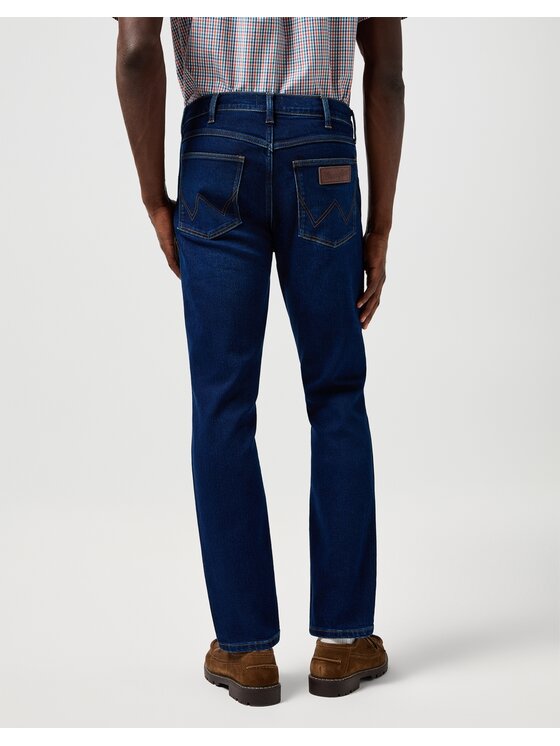 Wrangler Wrangler Jeans Larston Blu Slim Fit
