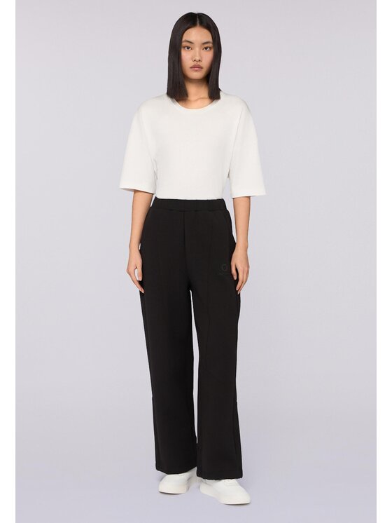 Trussardi Trussardi Pantaloni di tessuto P8056000014N033 Nero Regular Fit