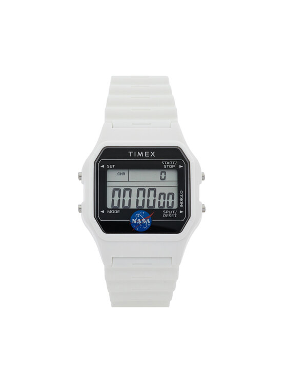 Timex Часовник Main Street Classic TW2Y13500 Бял