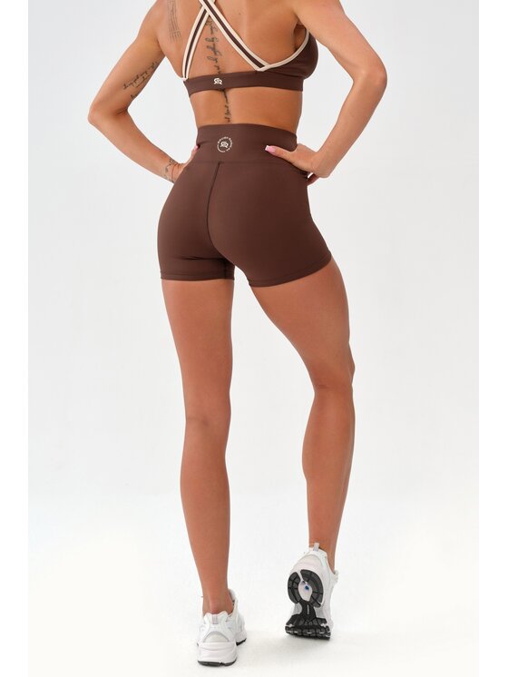 ROUGH RADICAL ROUGH RADICAL Pantaloncini sportivi MOCHA ACTIVE SHORTS Marrone Slim Fit
