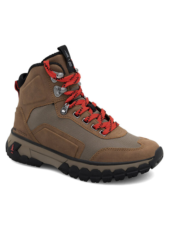BASS OUTDOOR BASS OUTDOOR Pohodni čevlji BA12H820 Rjava