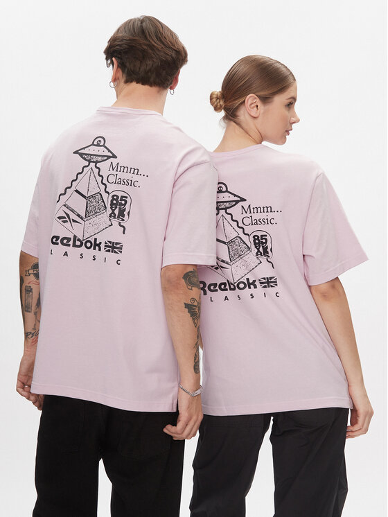 Reebok Reebok Футболка Classics Skateboard T-Shirt IC1950 Рожевий