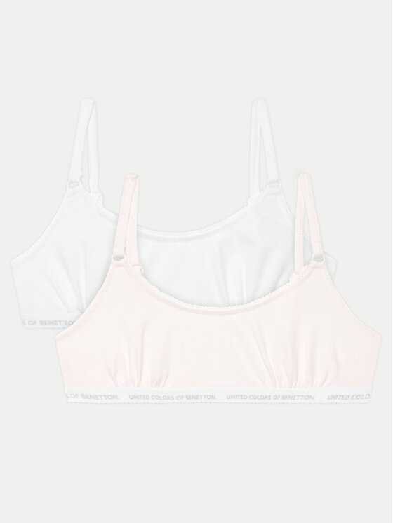 United Colors Of Benetton Set di 2 reggiseni 3MC10R1IN Multicolore, taglia : 168