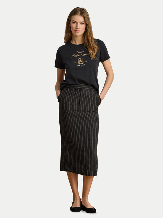LAUREN RALPH LAUREN LAUREN RALPH LAUREN Tričko 200P13943001 Čierna Regular Fit