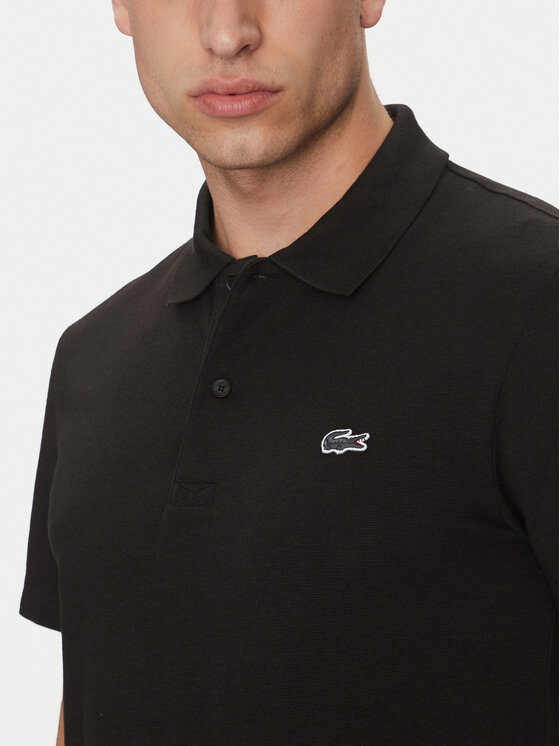 Lacoste Lacoste Polo DH5522 Crna Regular Fit