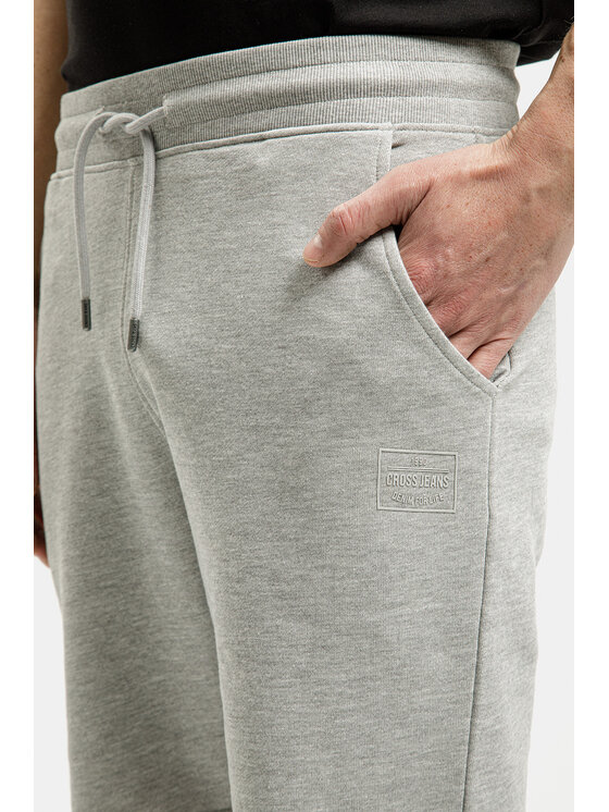 Cross Jeans Cross Jeans Szorty sportowe 49080-004 Szary Regular Fit