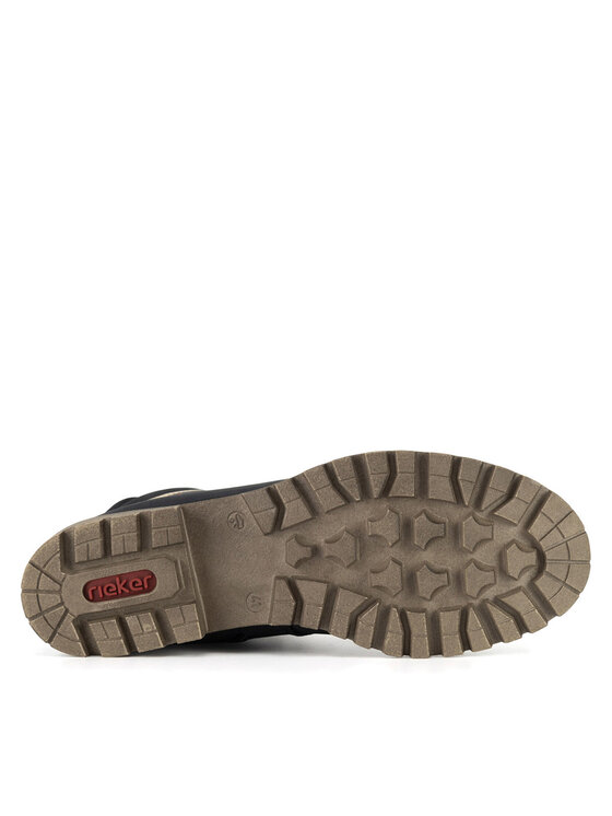 Rieker Rieker Trzewiki 78550-14 Niebieski