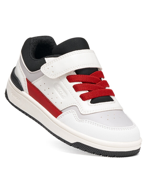 Geox Geox Snīkeri J Washiba Boy J66LQH 0BC15 C0050 S Balts