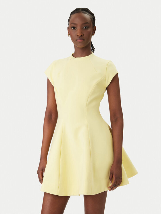 Bardot Bardot Φόρεμα κοκτέιλ Beckett 60382DB Κίτρινο Regular Fit