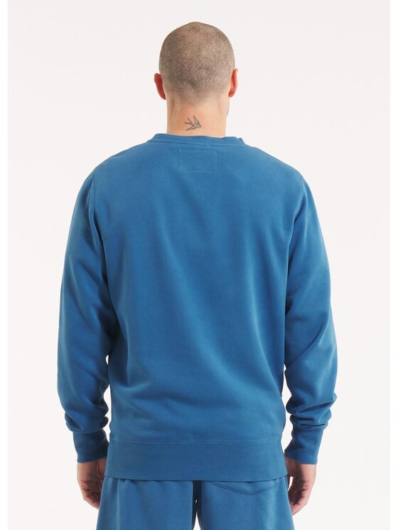 PITBULL PITBULL Bluza Washed Lancaster II Niebieski Regular Fit