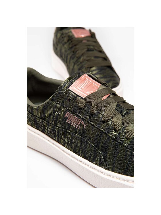 Puma basket discount platform verde