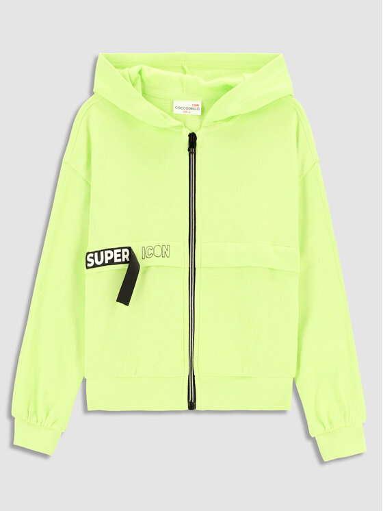 Coccodrillo Bluză WC3132401DRK Verde Regular Fit