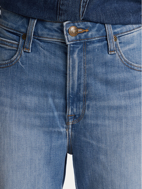 Lee Lee Džínsy Carol 112355263 Modrá Straight Fit