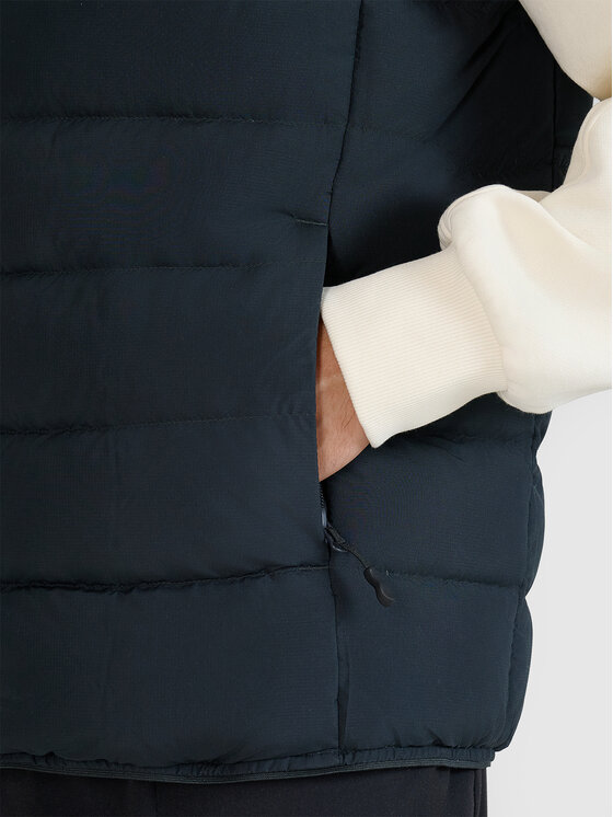 4F 4F Kamizelka NATURAL (DOWN) WARMTH Czarny Regular Fit