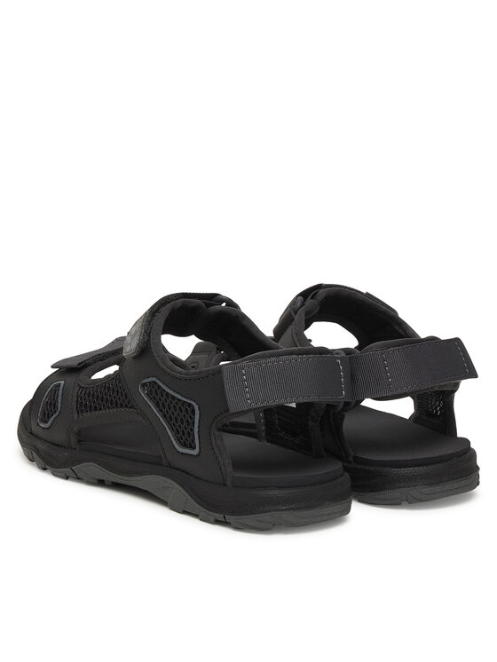 Jack Wolfskin Jack Wolfskin Sandały Taraco Beach 4039531 S Czarny