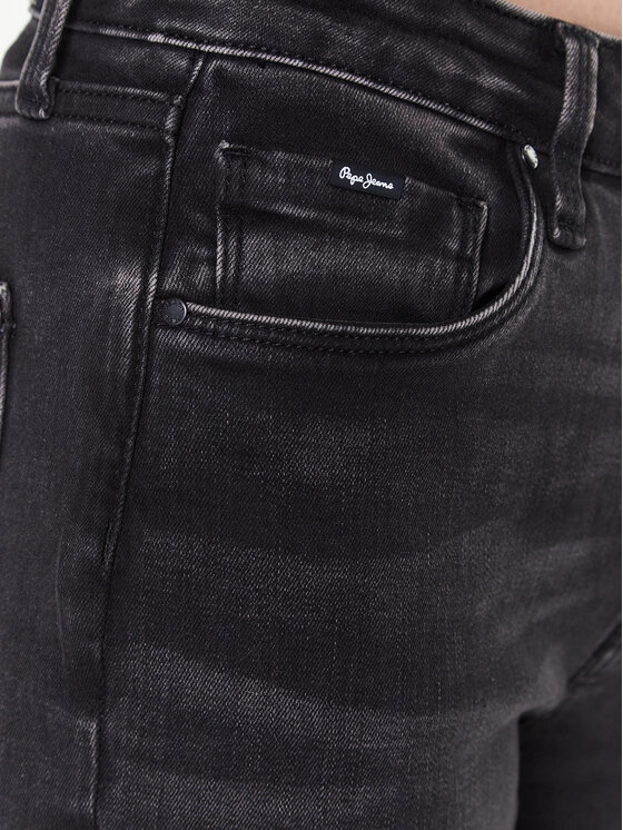 Pepe Jeans Pepe Jeans Jeans hlače Regent PL204171 Črna Skinny Fit