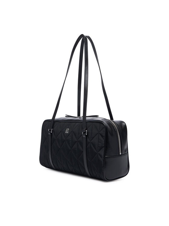 Calvin Klein Calvin Klein Handtasche Quilted Nylon 2X Strap Camerabag LV04F3651G Schwarz