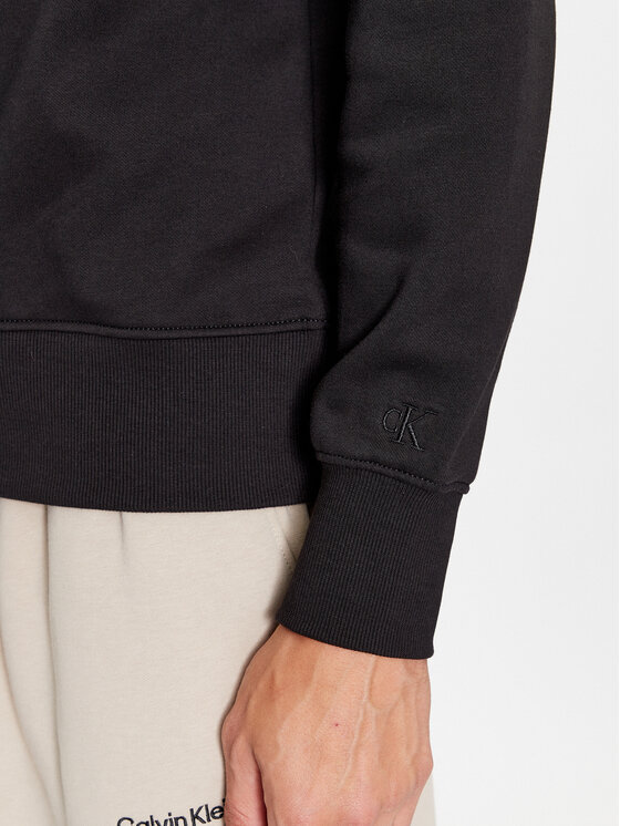 Calvin Klein Jeans Calvin Klein Jeans Суитшърт J30J324092 Черен Regular Fit