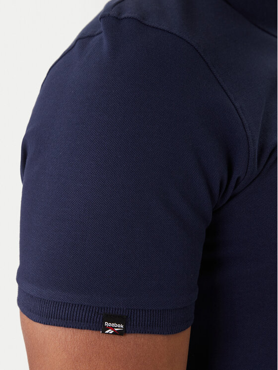 Reebok Reebok Polo Breen RK25562CCM Σκούρο μπλε Regular Fit