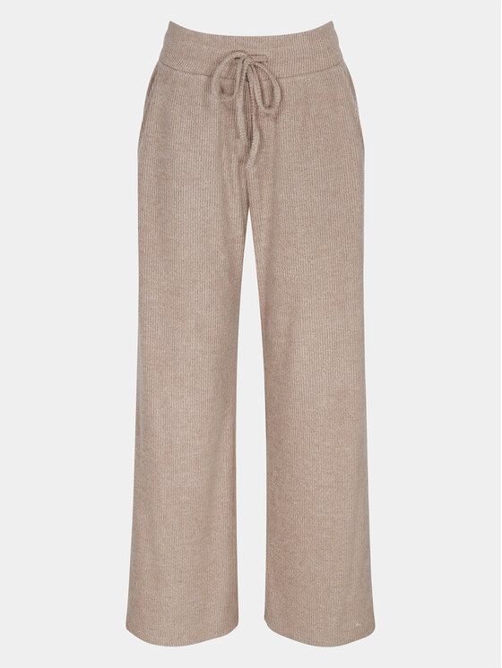 Triumph Triumph Pidžama hlače Thermal MyWear Wide Leg Trousers 10216564 Bež Regular Fit