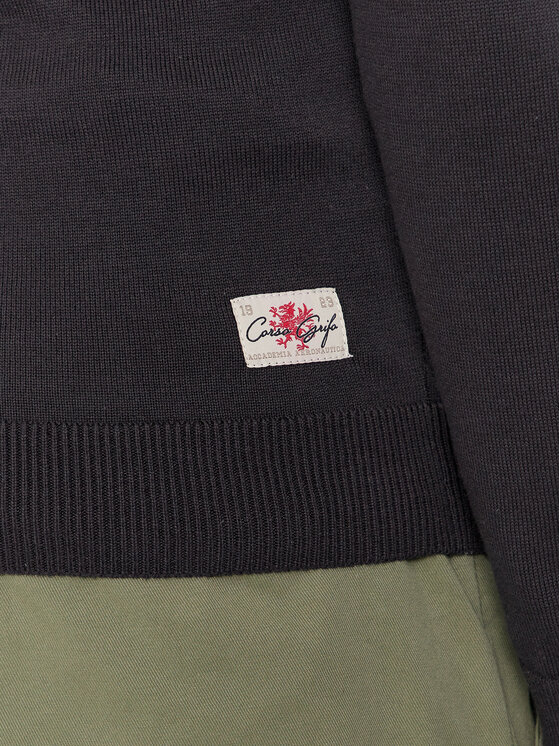 Aeronautica Militare Aeronautica Militare Pulover 241MA1488L506 Siva Slim Fit