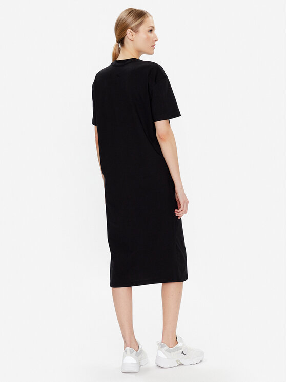 Calvin Klein Jeans Calvin Klein Jeans Hétköznapi ruha J20J220742 Fekete Relaxed Fit