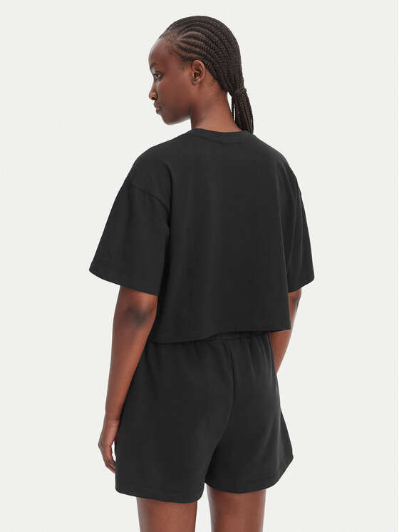 Reebok Reebok Tricou Reebok x Ewa Chodakowska RK25612CCW Negru Relaxed Fit