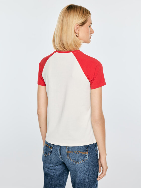 BIG STAR BIG STAR T-Shirt HERRI Czerwony Basic Fit