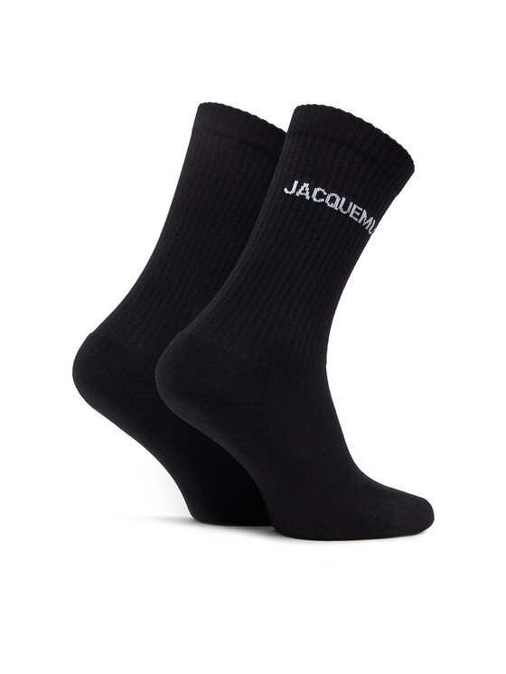 JACQUEMUS JACQUEMUS Ženske visoke čarape 21H213AC003-5000 Crna