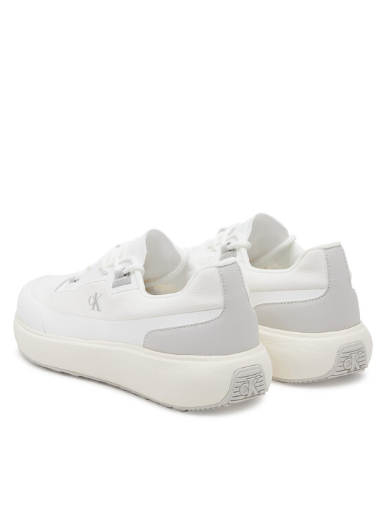 Calvin Klein Jeans Calvin Klein Jeans Sneakersy Athleisure Runner Laceup Nt YW0YW01823 Biela