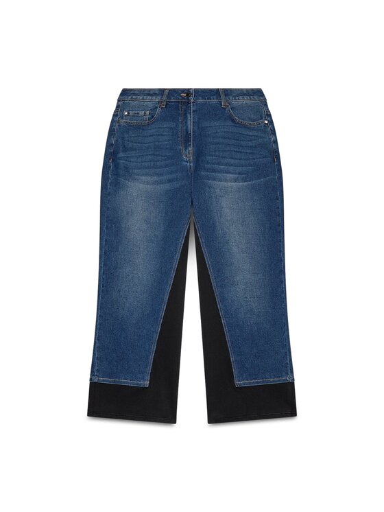Fiorella Rubino Fiorella Rubino Jeansy P492T005437N024 Niebieski Flare Fit